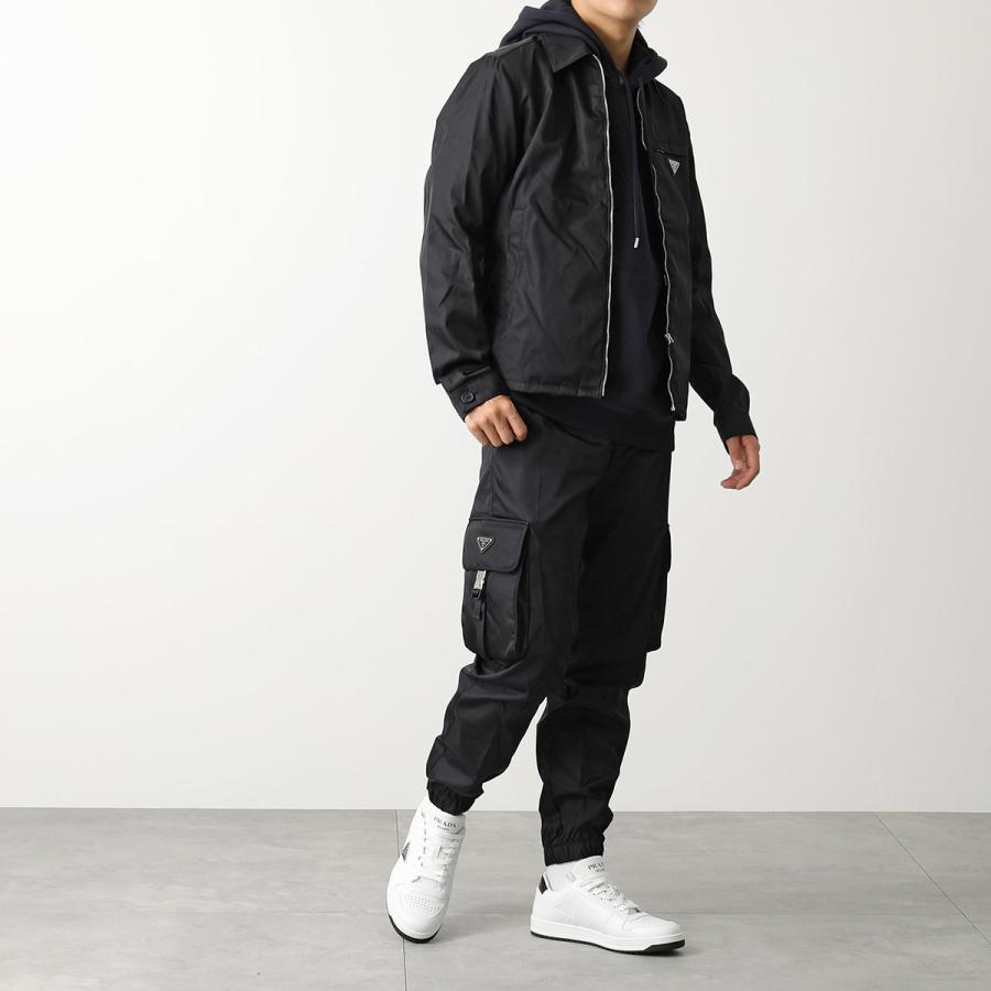 PRADA プラダ スニーカー 2EE364 3LJ6 3LL2 メンズ ダウンタウン レザー トライアングルロゴ メタルロゴ 軽量ソール シューズ 靴 カラー2色の画像