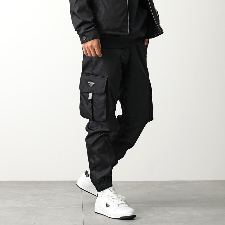 PRADA プラダ スニーカー 2EE364 3LJ6 3LL2 メンズ ダウンタウン レザー トライアングルロゴ メタルロゴ 軽量ソール シューズ 靴 カラー2色の画像