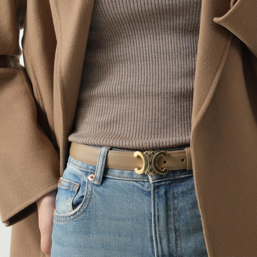 CELINE（セリーヌ） ベルト Triomphe 45AK93A01.38NO 45AK93A01.10BL