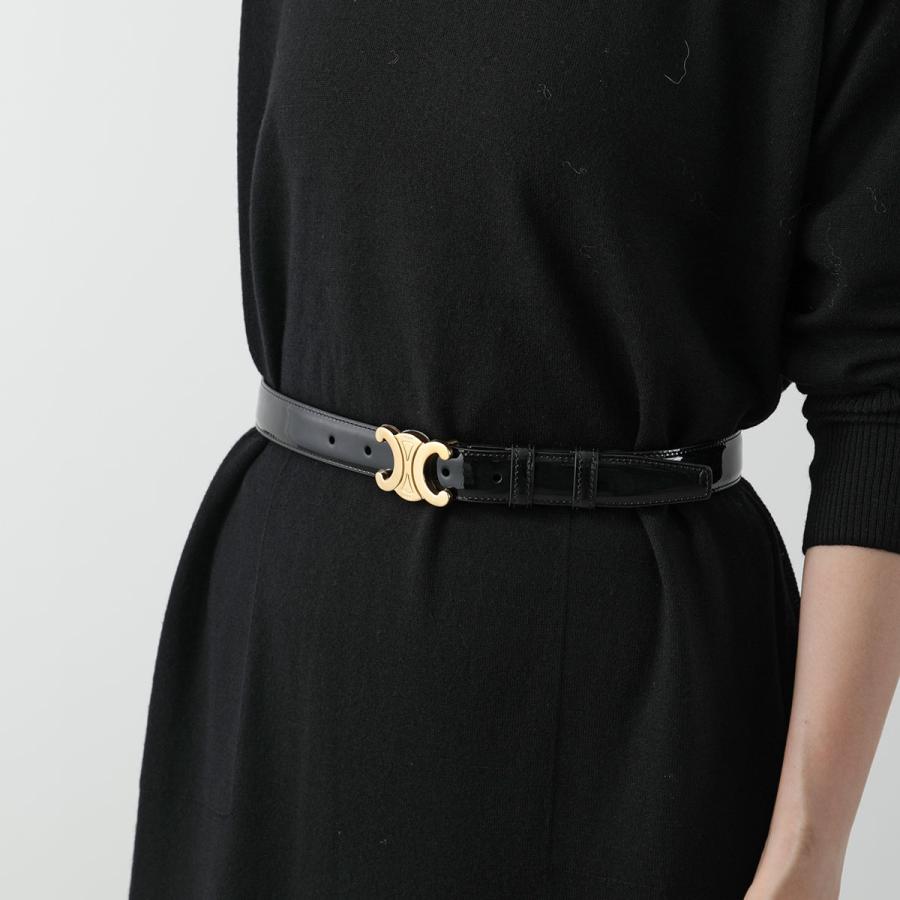 CELINE（セリーヌ） ベルト Triomphe 45AK93A01.38NO 45AK93A01.10BL