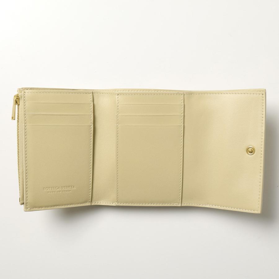 Bottega Veneta イエロー 三つ折り財布 BOTTEGA VENETA ボッテガヴェネタ 三つ折り財布 651372 VCQC1