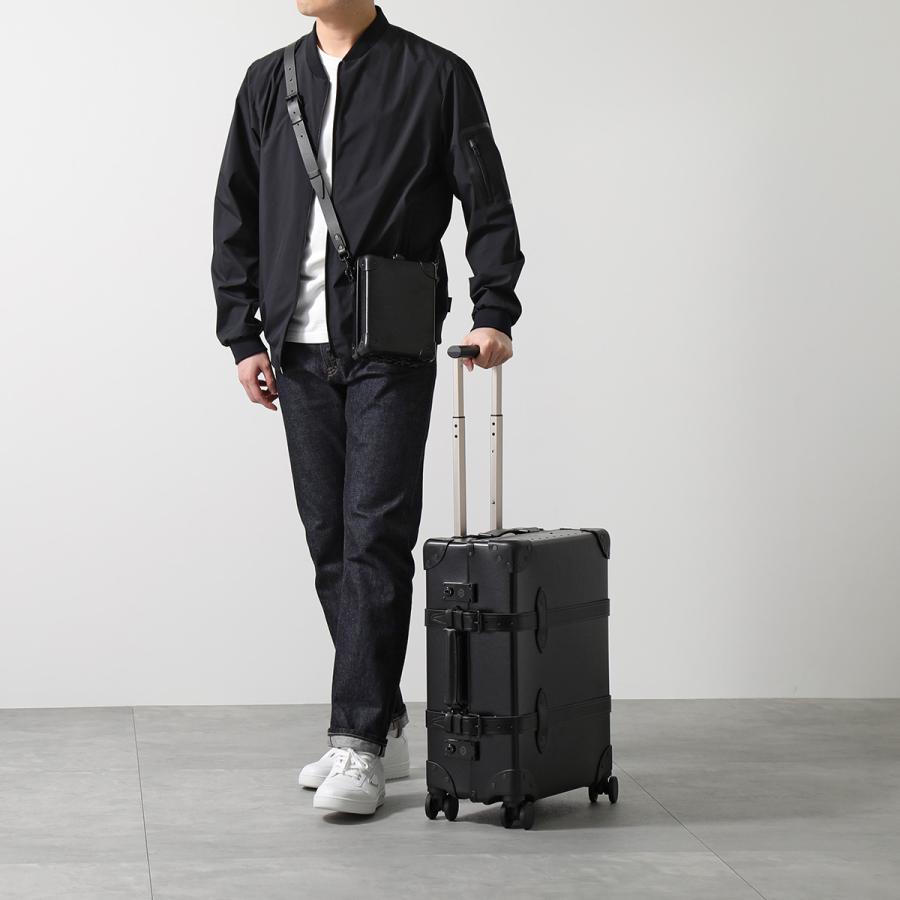 GLOBE TROTTER グローブトロッター キャリーケース Centenary 4x Wheel Carry On Case センテナリー キャリーオン メンズ トラベルバッグ 鞄 Black/Black｜s-musee｜03