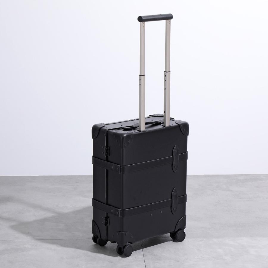 GLOBE TROTTER グローブトロッター キャリーケース Centenary 4x Wheel Carry On Case センテナリー キャリーオン メンズ トラベルバッグ 鞄 Black/Black｜s-musee｜08