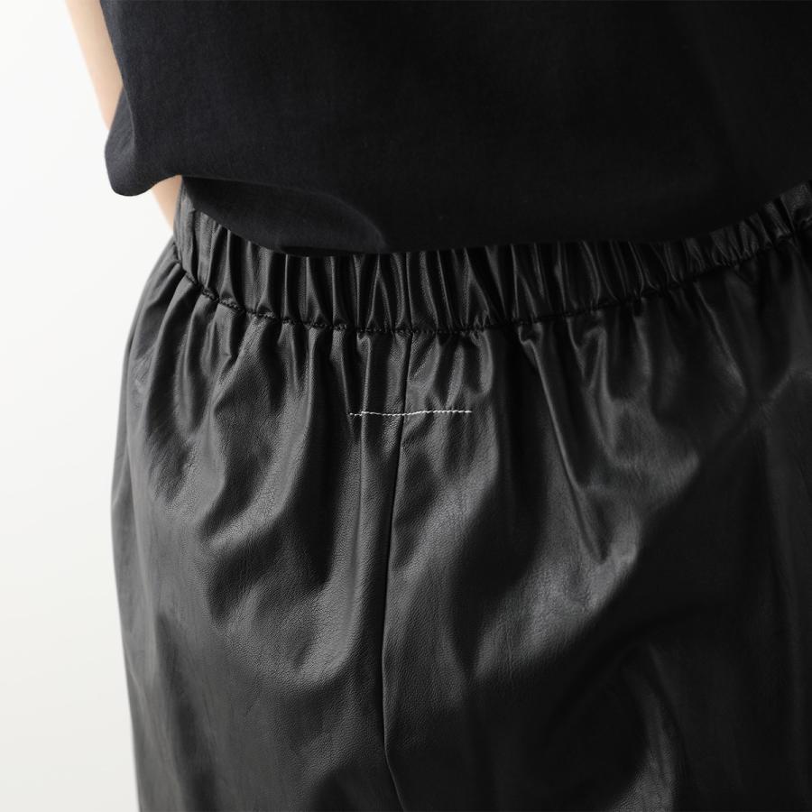 MM6 エムエムシックス メゾンマルジェラ フェイクレザーパンツ