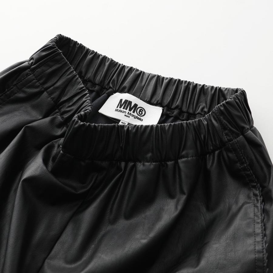 MM6 エムエムシックス メゾンマルジェラ フェイクレザーパンツ