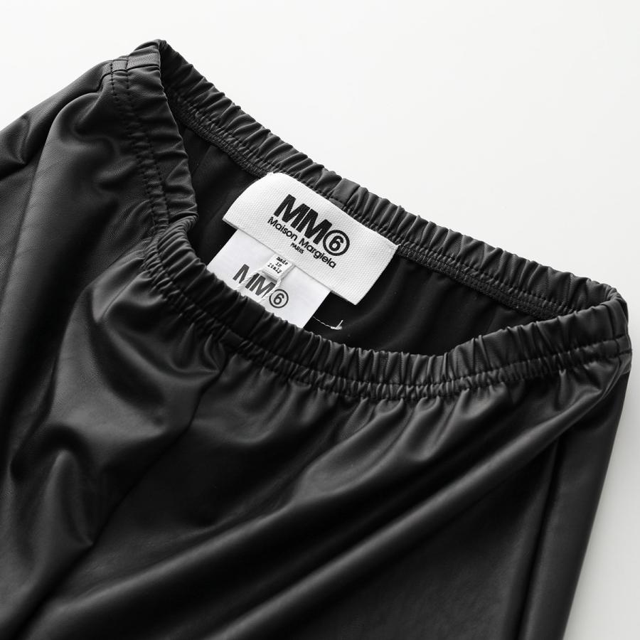 MM6 エムエムシックス メゾンマルジェラ フェイクレザーパンツ