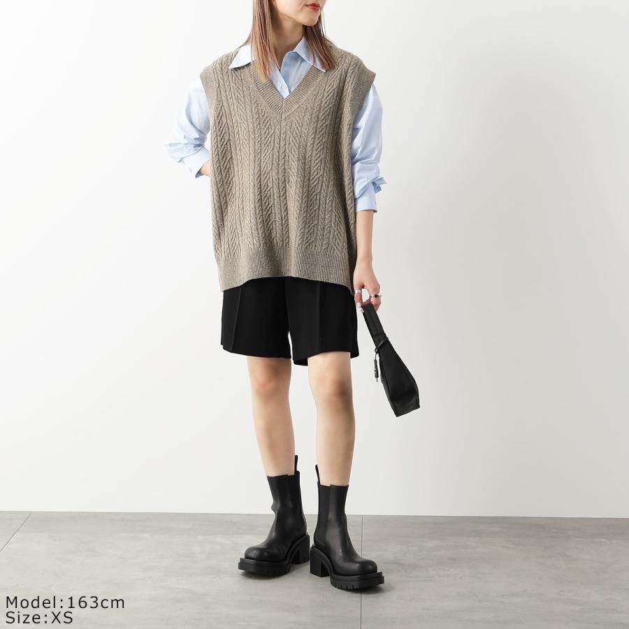 Designers Remix デザイナーズリミックス ニットベスト CARMEN MINI CABLE VEST カルメン ミニ ケーブル ...