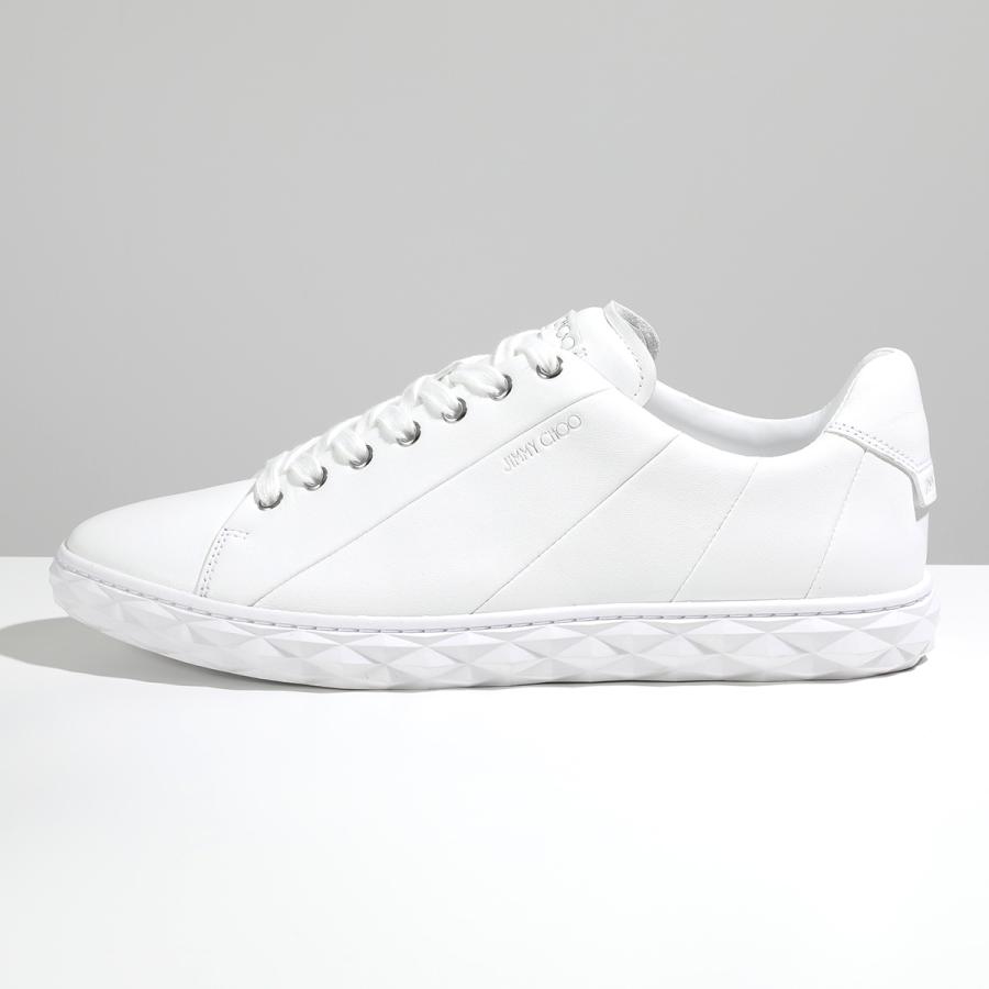 ジミーチュウ DIAMOND LIGHT ロゴ スニーカー 37 白 JIMMY CHOO（ジミーチュウ） スニーカー DIAMOND LIGHT M RXN
