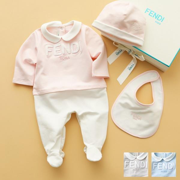 VMPD6-31-20 FENDI フェンディ ベビー服 赤ちゃん つなぎ 乳児 FENDI（フェンディ） FENDI KIDS キッズ ベビー ギフトセット BUK096