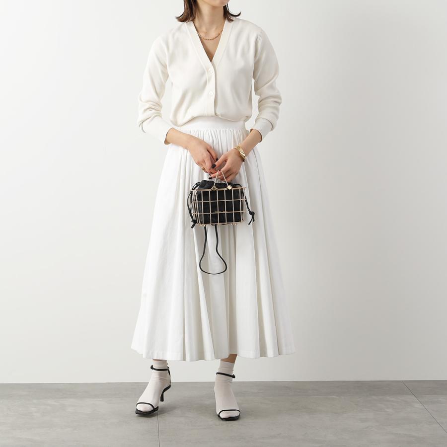 ザンチェッティ MARKET BAG ミニマーケットバッグ 巾着 レザー 黒 ZANCHETTI(ザンケッティ)｜MARKET BAG/ブラック×ゴールド の通販
