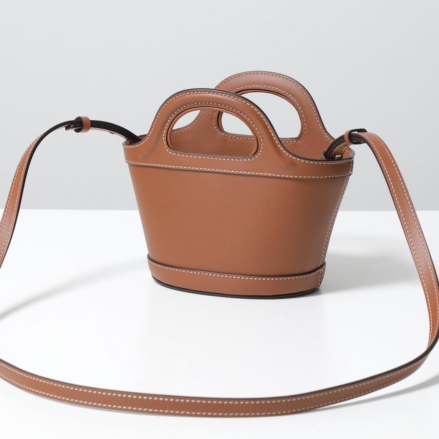 【良品】MARNI マルニ　ショルダーバッグ　ハラコ　レザー　ブラウン MARNI（マルニ）の「MARNI ブラウン レザー製 TROPICALIAマイクロ