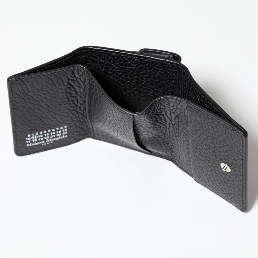MAISON MARGIELA メゾンマルジェラ 三つ折り財布 S36UI0416 P4455 メンズ レザー ミニ財布 豆財布 4ステッチ カラー6色 S36UI0416P4455T8013の画像