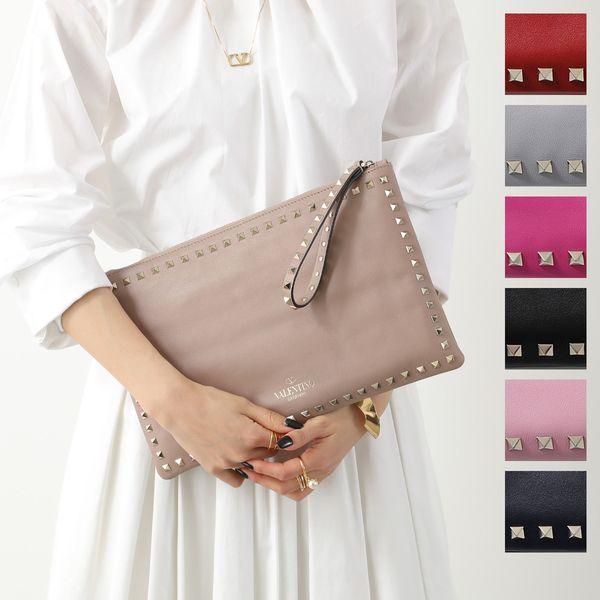 VALENTINO（ヴァレンティノ） クラッチバッグ Rockstud B0147BOL