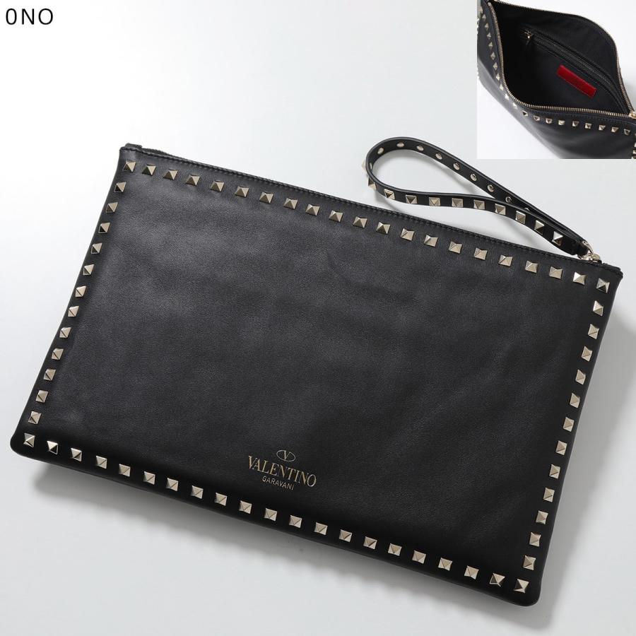VALENTINO ヴァレンティノ クラッチバッグ Rockstud B0147BOL 