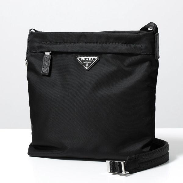 【正規品】プラダ PRADA 三角ロゴ ショルダーバッグ ナイロン 黒 男女兼用 PRADA（プラダ） ショルダーバッグ TESSUTO MONT 2VH055 973 F0002
