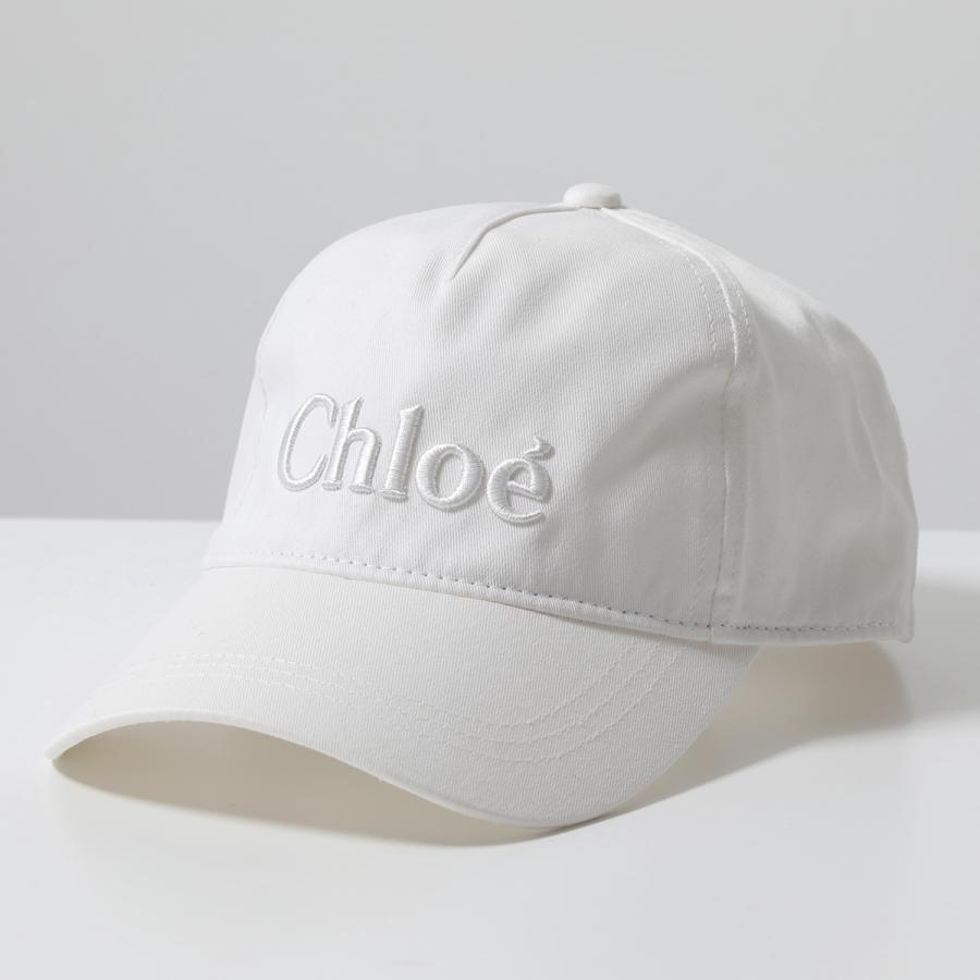 Chloe Kids クロエ キッズ ベースボールキャップ C11213 レディース ロゴ 刺繍 コットン 帽子 カラー2色