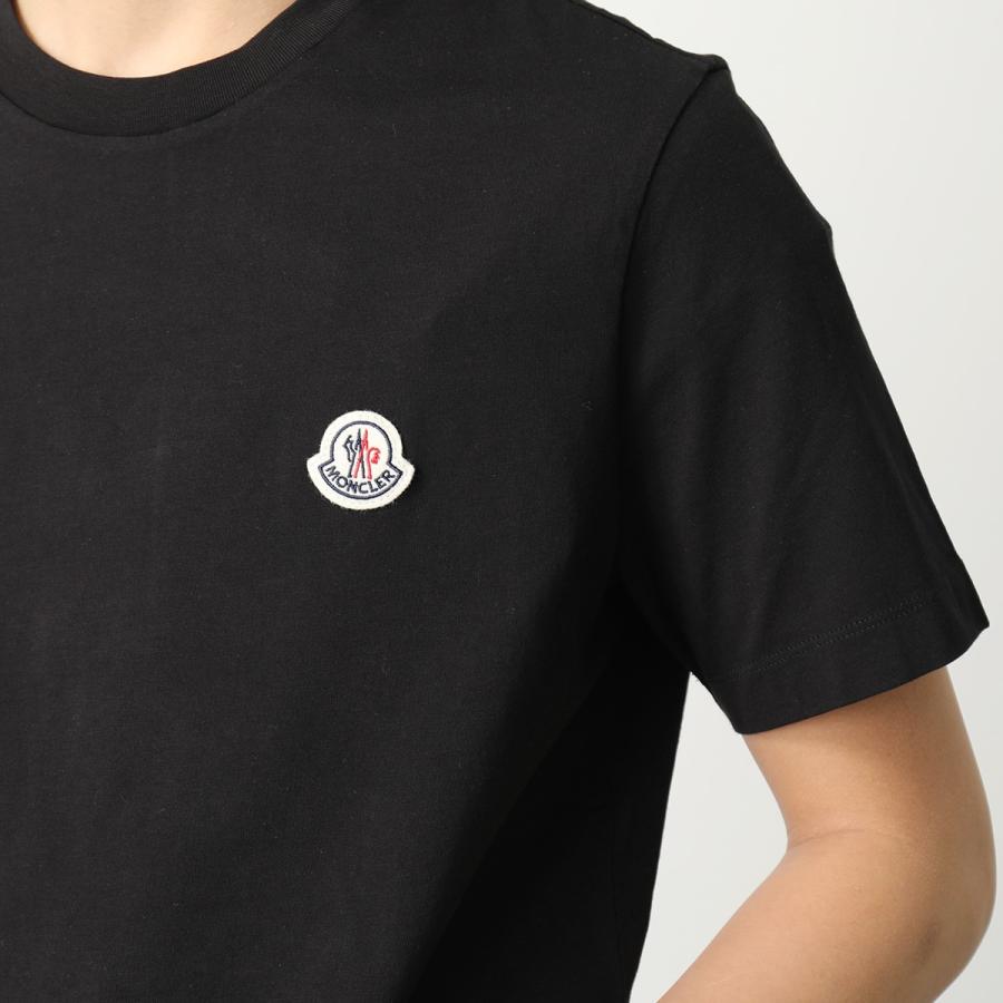 MONCLER モンクレール 半袖 Tシャツ【1枚単品】8C00033 8C00032 829H8 メンズ パックT クルーネック ロゴパッチ ロゴT コットン カットソー カラー6色の画像
