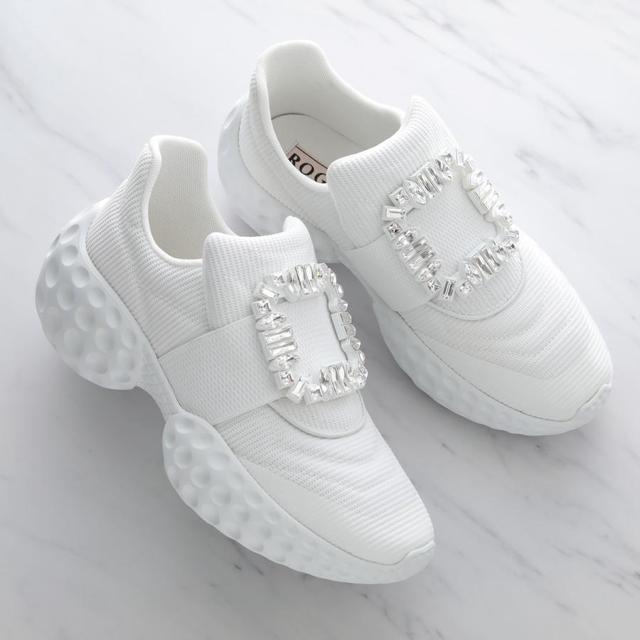 Roger Vivier（ロジェヴィヴィエ） スニーカー VIV RUN LIGHT STRASS