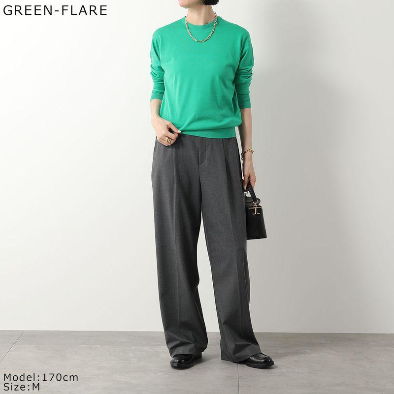 【美品】ジョンスメドレー 30G クルーネックニット シーアイランドコットン S JOHN SMEDLEY（ジョンスメドレー） ニット EMMA COMMON FIT レディース