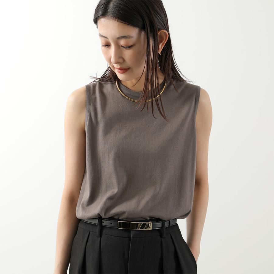 JOHN SMEDLEY ジョンズメドレー　ノースリーブニット　グレー　S JOHN SMEDLEY（ジョンスメドレー） ニットベスト KERRY MODERN FIT