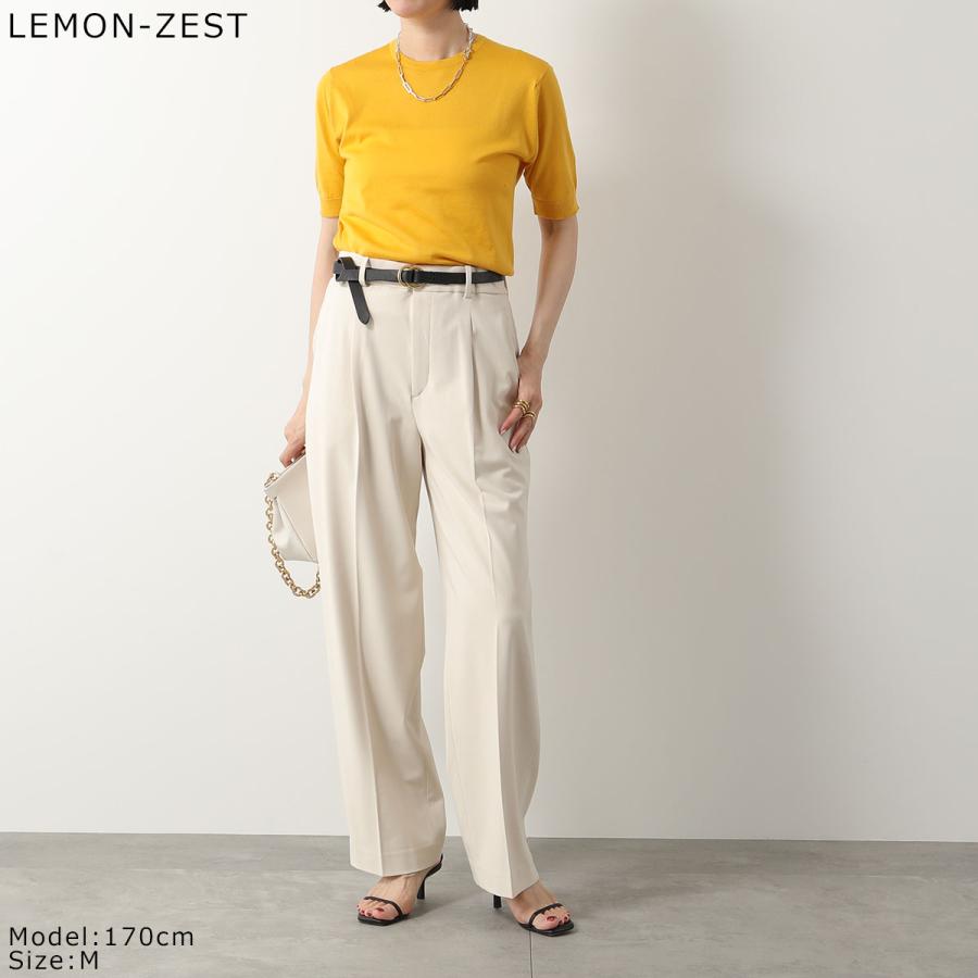 JOHN SMEDLEY 半袖ニット イエロー Lサイズ シーアイランドコットン JOHN SMEDLEY 半袖ニット イエロー Lサイズ シーアイランドコットン