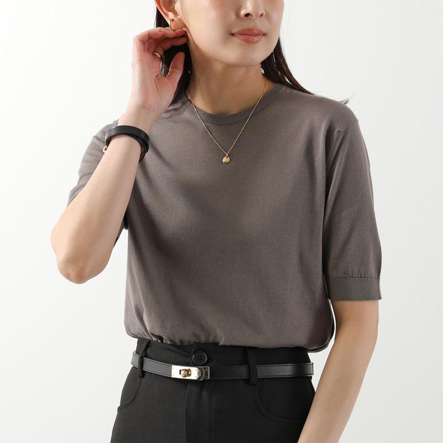 【新品未使用】JOHN SMEDLEY 半袖 クルーネック ニット JOHN SMEDLEY（ジョンスメドレー） クルーネック 半袖ニット TINDALL