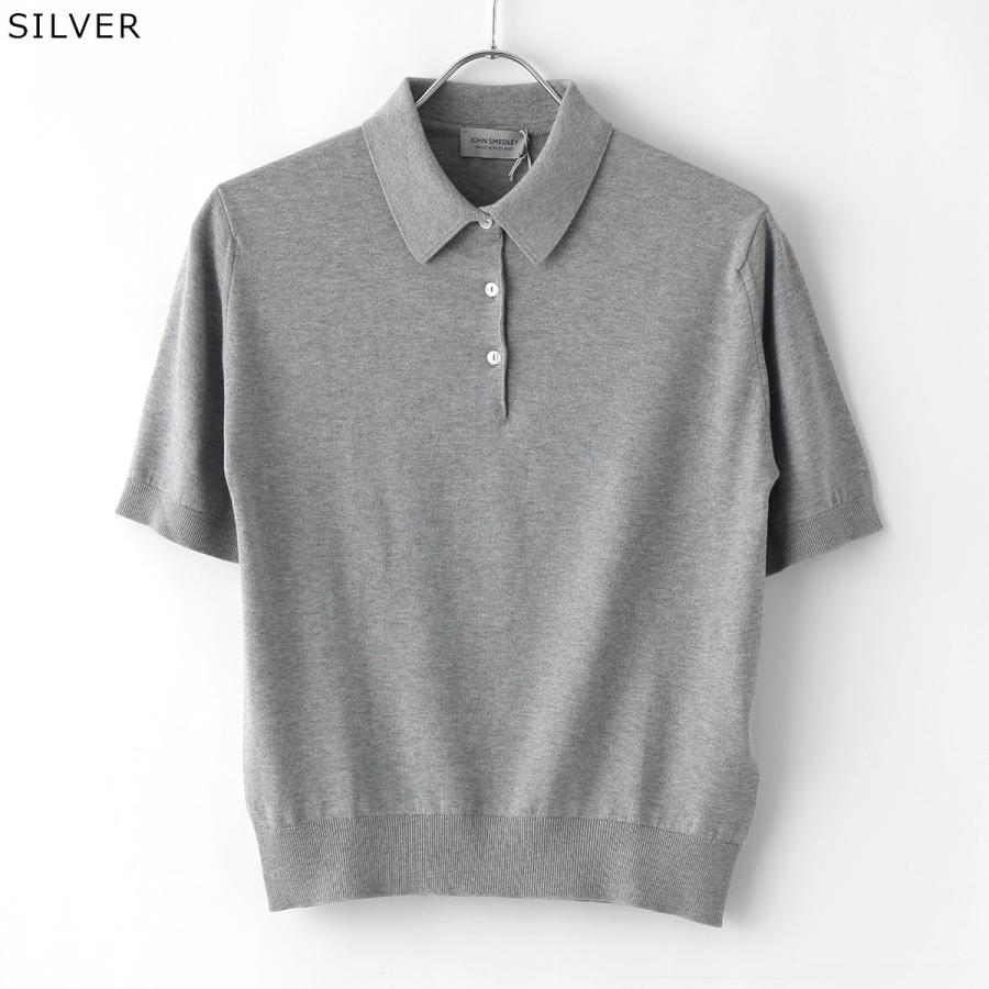 ジョンスメドレー シーアイランドコットン 半袖 ポロシャツ ニット XL グレー JOHN SMEDLEY（ジョンスメドレー） JOHN SMEDLEY ／ シーアイランド