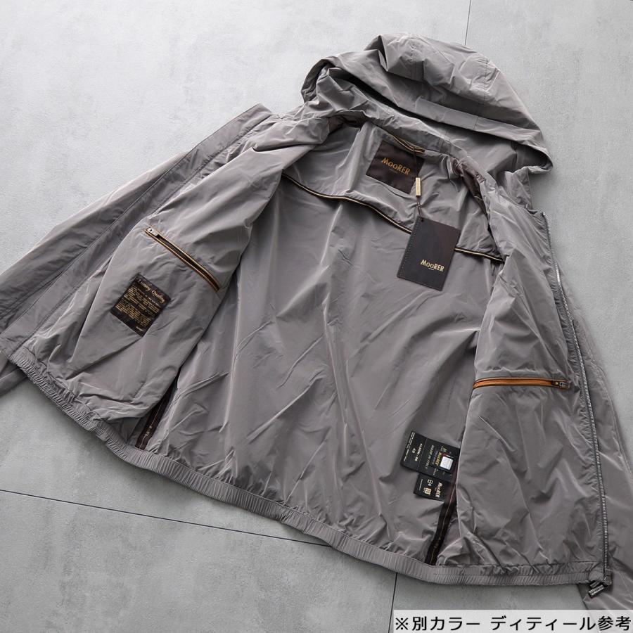 MOORER ムーレー ジップアップジャケット ALBORI OS メンズ アノラック ブルゾン フード付き カラー3色の画像