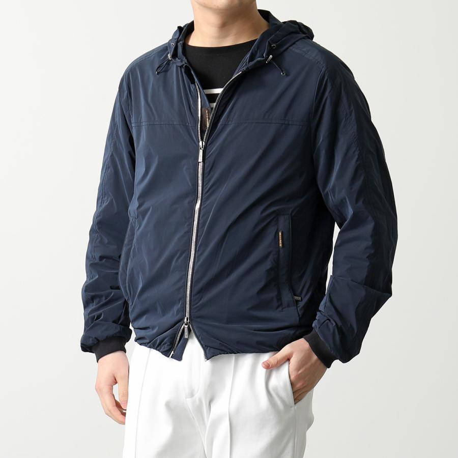 MOORER ムーレー ジップアップジャケット ALBORI OS メンズ アノラック ブルゾン フード付き カラー3色の画像