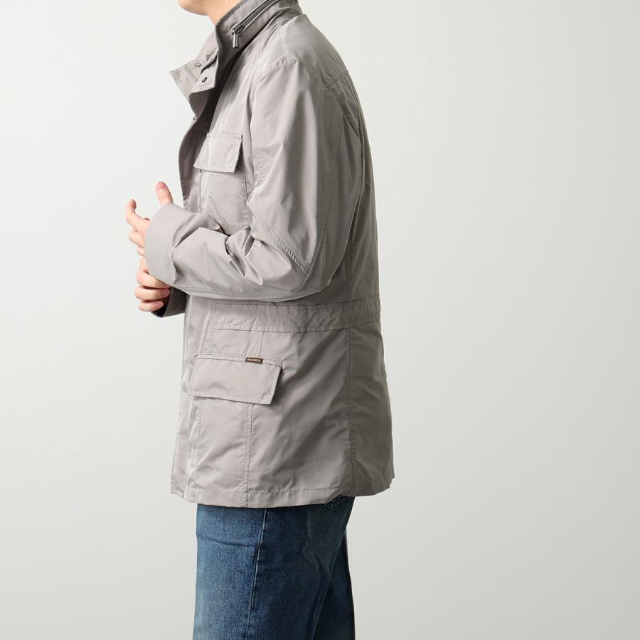 MOORER ムーレー ジップアップジャケット MANOLO KM メンズ フィールドジャケット ブルゾン フード付き 撥水 カラー5色の画像