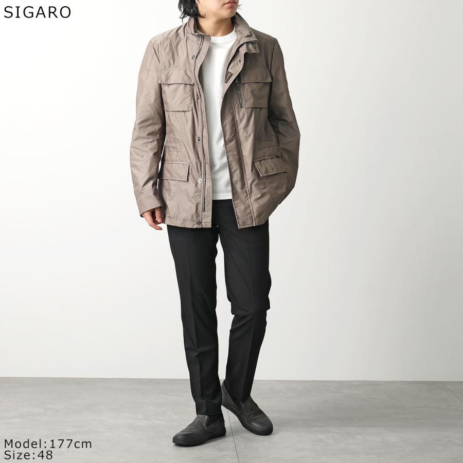 MOORER ムーレー ジップアップジャケット MANOLO KM メンズ フィールドジャケット ブルゾン フード付き 撥水 カラー5色の画像