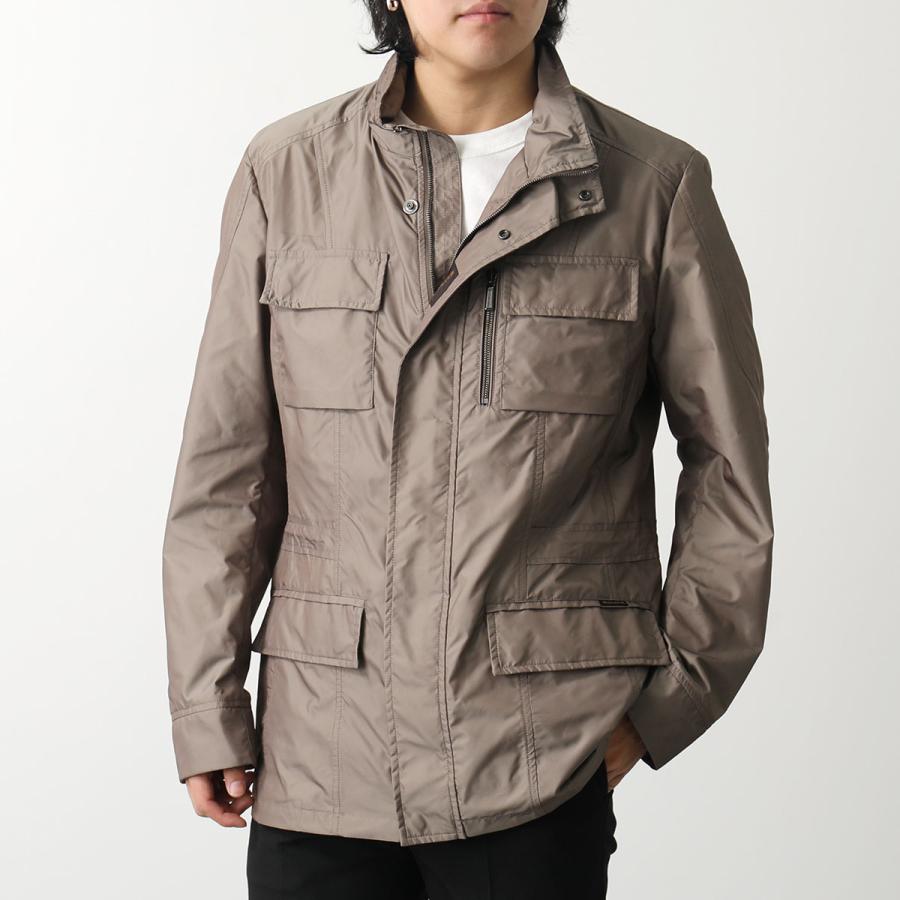 MOORER ムーレー ジップアップジャケット MANOLO KM メンズ フィールドジャケット ブルゾン フード付き 撥水 カラー5色の画像