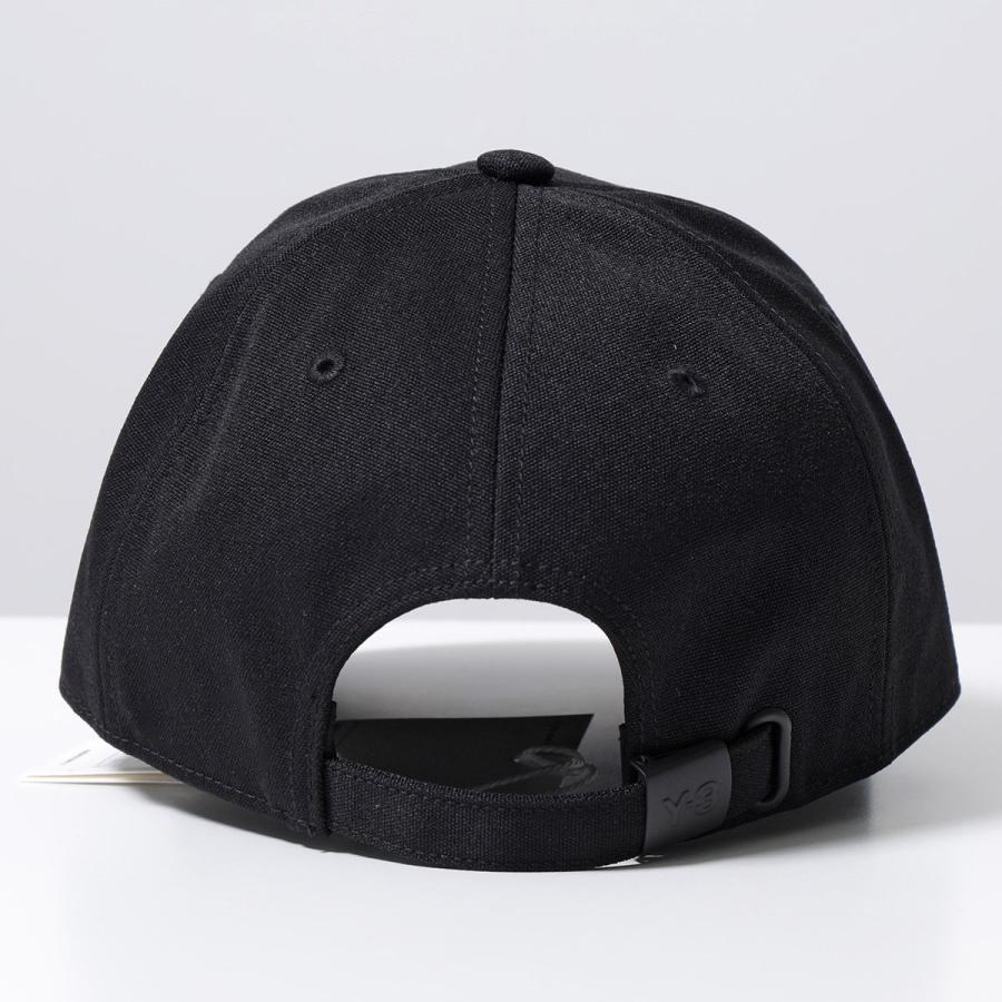 Y-3 ワイスリー ベースボールキャップ LOGO CAP H62981 メンズ ロゴ刺繍 帽子 BLACK/NOIR｜s-musee｜04