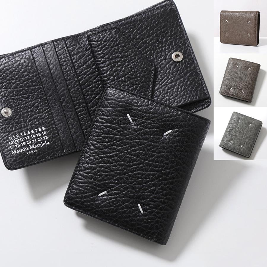新品】メゾンマルジェラ 4ステッチ ポッパーコンパクトウォレット
