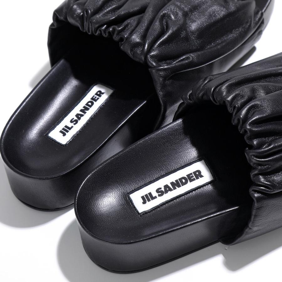 JIL SANDER ジルサンダー レザー スライド サンダル フラット 37 JIL SANDER（ジルサンダー） スライドサンダル J15WP0065 P5057