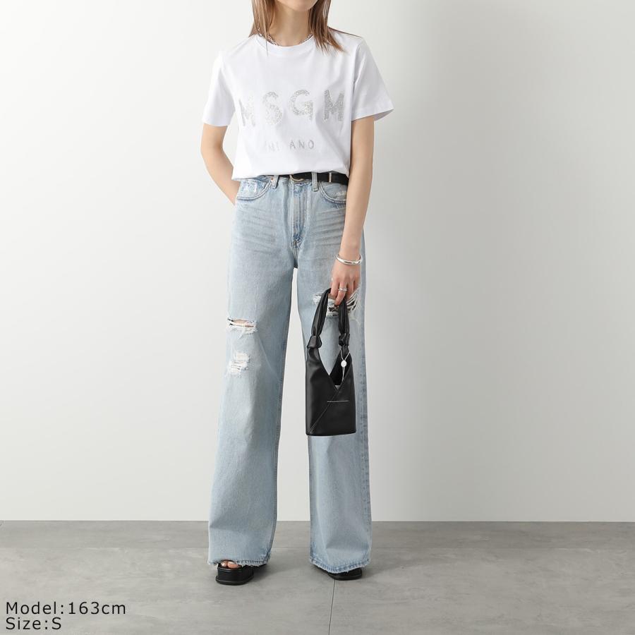 MSGM エムエスジーエム 半袖 Tシャツ 3441MDM510G レディース ロゴT 