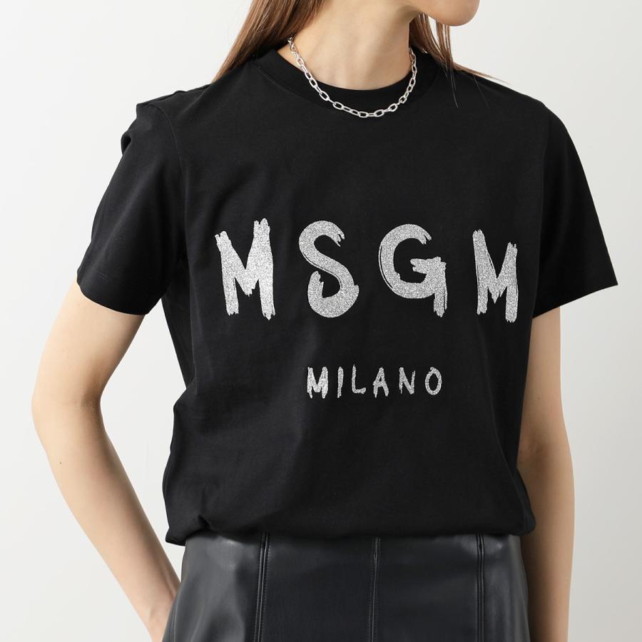 MSGM エムエスジーエム 半袖 Tシャツ 3441MDM510G レディース ロゴT 