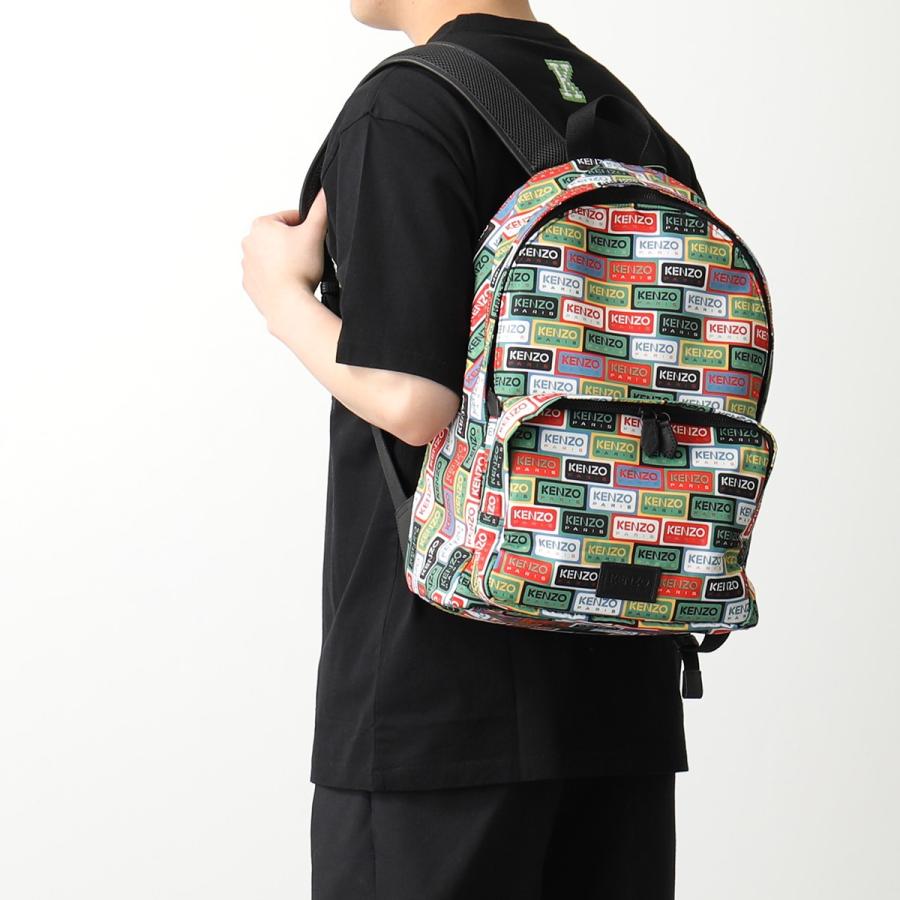 KENZO ケンゾー バックパック LABELS FD55SA603F31 メンズ ロゴ 