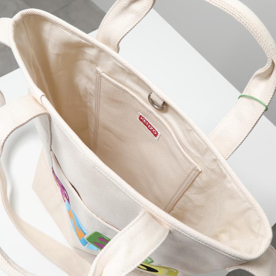 ケンゾー KENZO トートバッグ FD55SA901F34 ホワイト KENZO（ケンゾー） トートバッグ BOKE BOY FD55SA901F34 メンズ