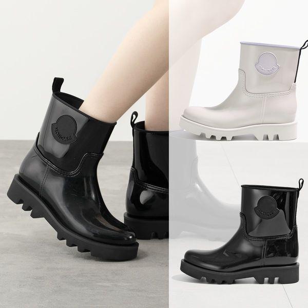 MONCLER モンクレール GINETTE ジネット レインブーツ 黒 39 MONCLER（モンクレール） レインブーツ GINETTE ジネット 4G00010