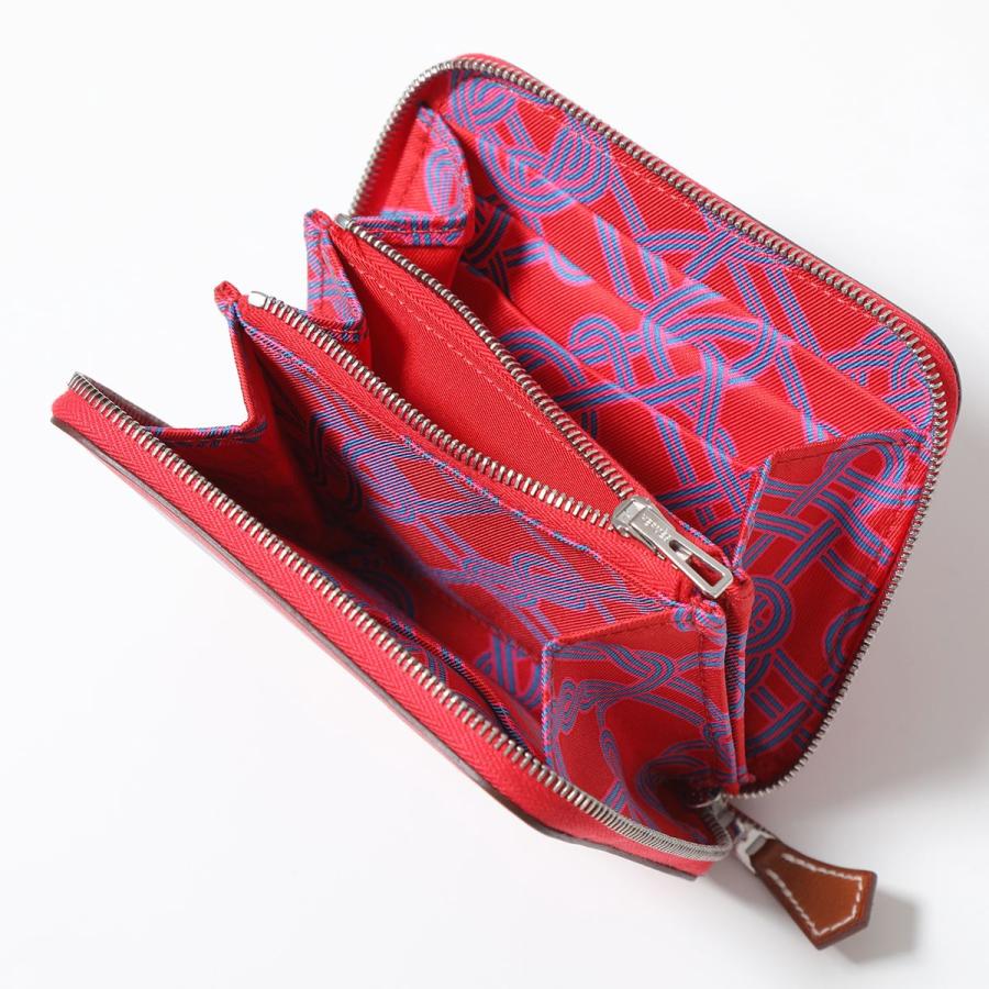HERMES シルクインコンパクト HERMES エルメス 二つ折り財布 アザップ シルクイン コンパクト