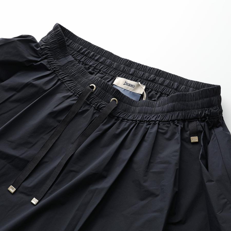 HERNO ヘルノ フレアスカート LIGHT NYLON STRETCH GN000007D 12431S