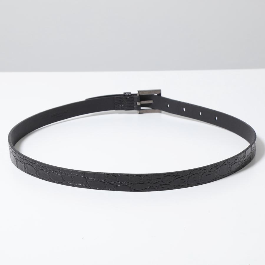 SAINT LAURENT サンローラン ベルト 669481 1ZQ7D メンズ レザー