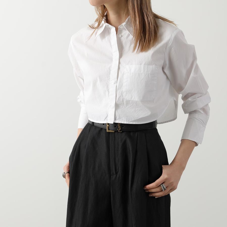 SAINT LAURENT サンローラン ベルト YSL BELT 3.0 634437 634440 BOO0W BOO0E BRM0E レディース スクエアバックル レザー YSL カサンドラロゴ カラー3色の画像