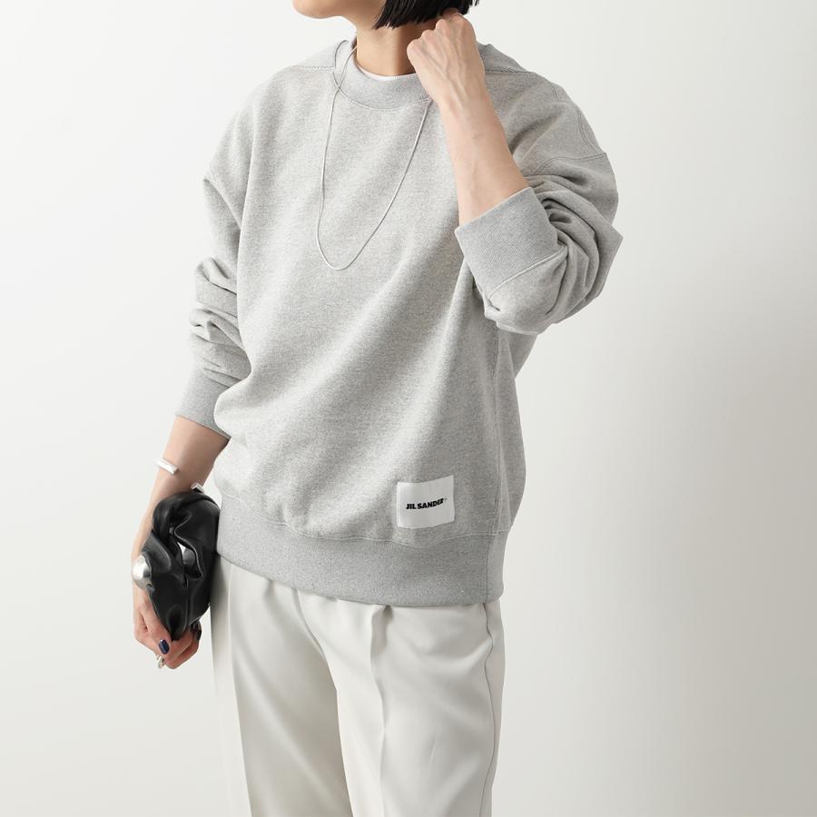 JIL SANDER メタルピン コットン クルーネック 長袖 スウェット JIL SANDER メタルピン コットン クルーネック 長袖 スウェット