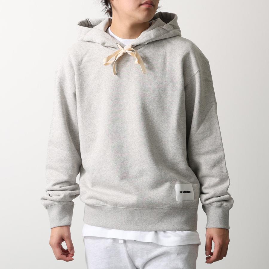 JIL SANDER+ ジルサンダー プラス パーカー J47GU0105 J20039 J20010 メンズ スウェット プルオーバー 長袖 ロゴパッチ セットアップ可能 カラー5色の画像