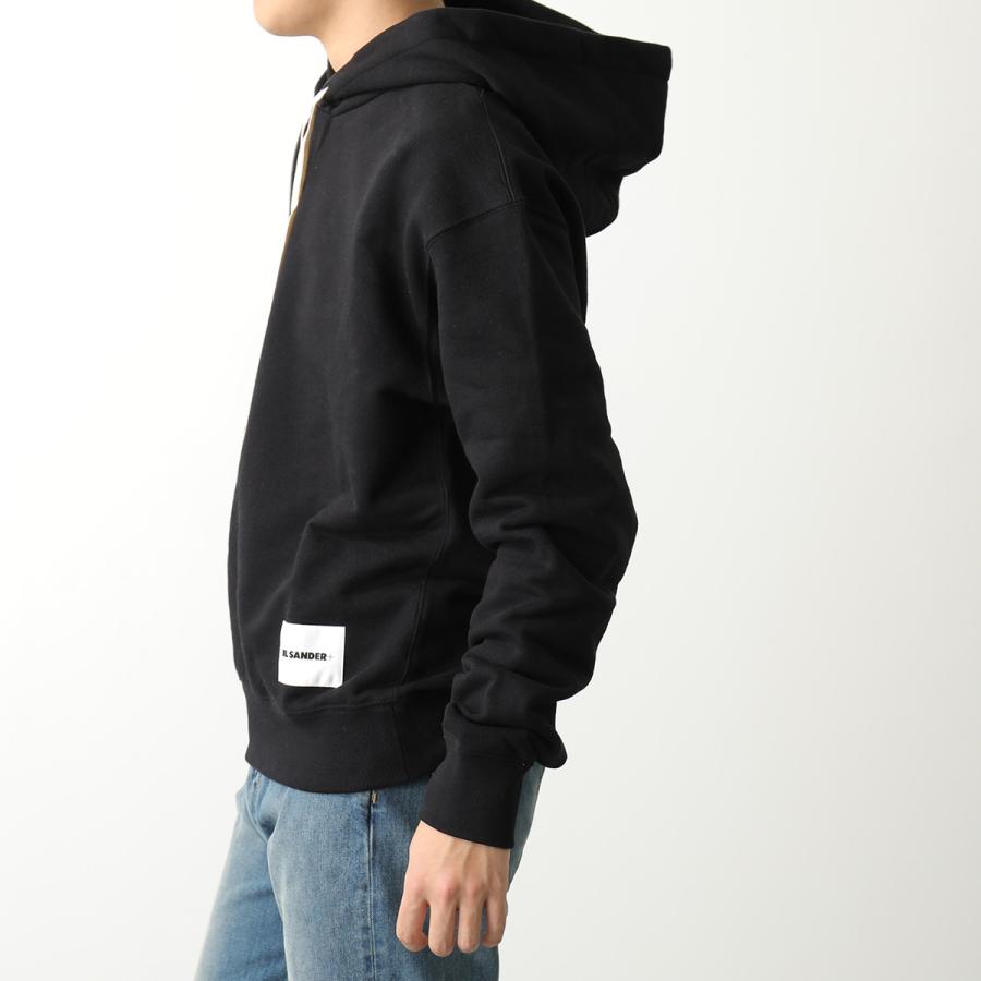 JIL SANDER+ ジルサンダー プラス パーカー J47GU0105 J20039 J20010 メンズ スウェット プルオーバー 長袖 ロゴパッチ セットアップ可能 カラー5色の画像