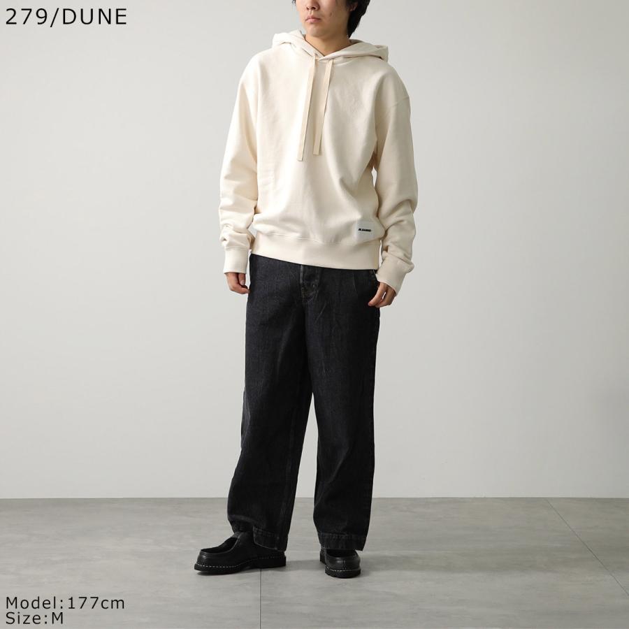 JIL SANDER+ ジルサンダー プラス パーカー J47GU0105 J20039 J20010 メンズ スウェット プルオーバー 長袖 ロゴパッチ セットアップ可能 カラー5色の画像