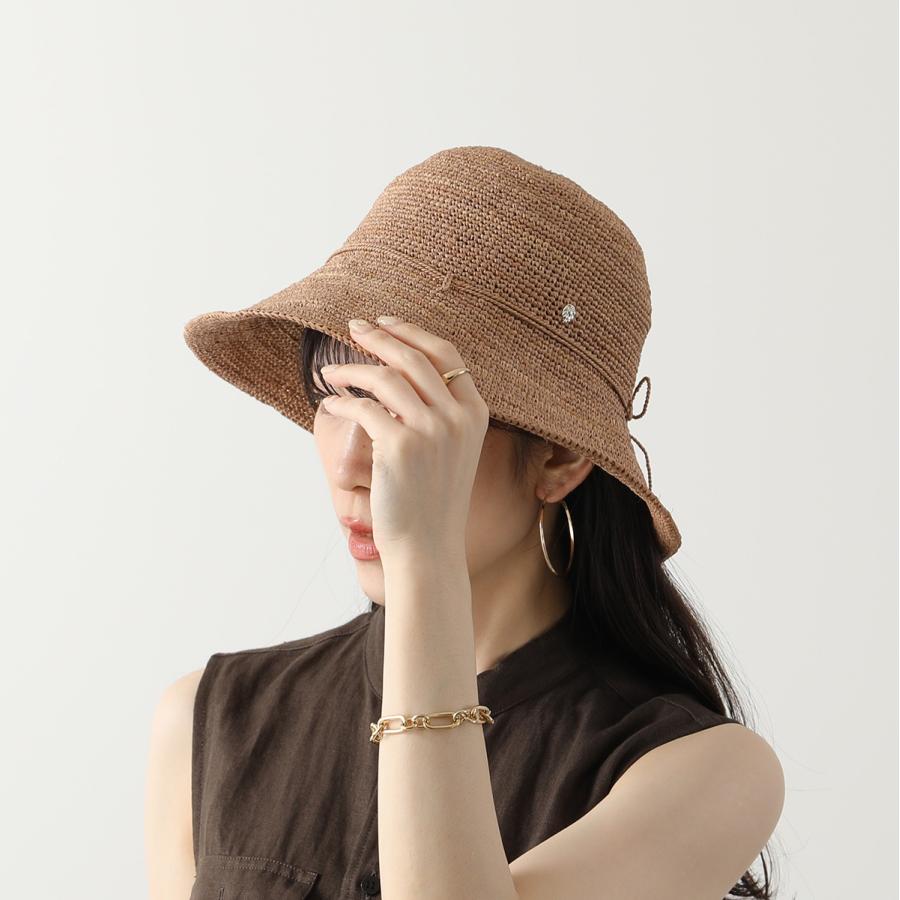 HELEN KAMINSKI ヘレンカミンスキー ラフィアハット Iris 9 レディース リボン 麦わら 帽子の画像