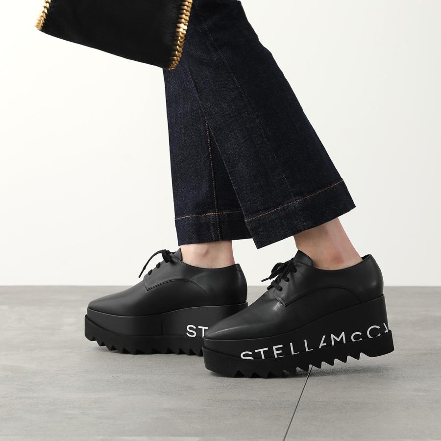 STELLA McCARTNEY ステラマッカートニー プラットフォーム シューズ ELYSE MAT エリス マット 810149 W1DX0  レディース 厚底 ロゴ 靴 カラー2色